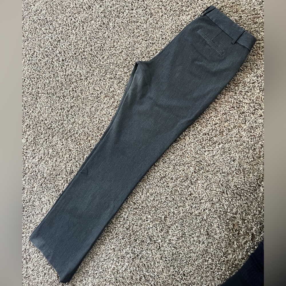 Express Grey Columnist Bootcut Pant Size 12r - image 8